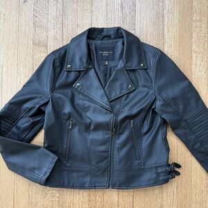 Celebrity Pink Faux Leather Jacket